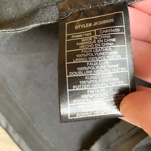 BB Dakota Rock City Vegan Leather Mini Dress Black Size Medium - Picture 12 of 14